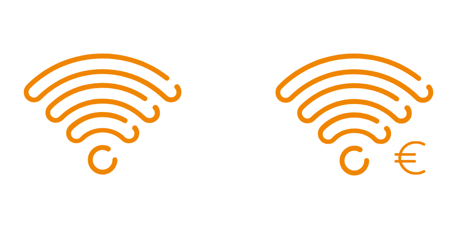 Puberproof symbolen wifi